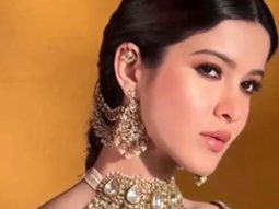 Dressed royally for the royal wedding! Shanaya Kapoor