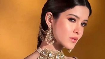 Dressed royally for the royal wedding! Shanaya Kapoor