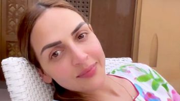 Esha Deol shares a sneak peek of her me time!