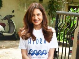 Her smile is everything! Bhagyashree gets clicked in the city