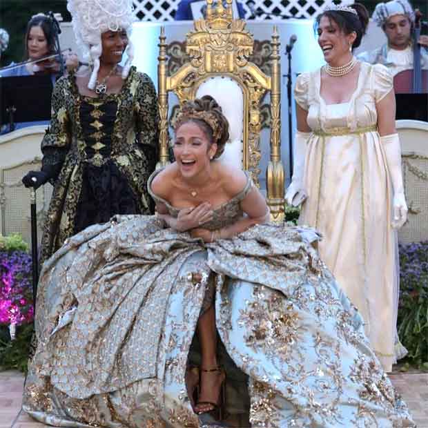 Jennifer Lopez turns 55 in Bridgerton-inspired bash in stunning Manish Malhotra custom-gown created by 40 artisans over 3,490 hours Jennifer Lopez turns 55 in Bridgerton-inspired bash in stunning Manish Malhotra custom-gown created by 40 artisans over 3,490 hours