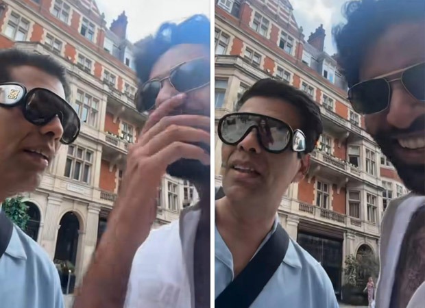 Karan Johar caught off guard in London by TikToker who calls him ‘Uncle’; see his hilarious reaction 