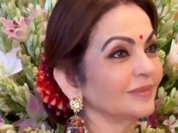 Nita Ambani looks ravishing in red at Mata ki Chowki celebration