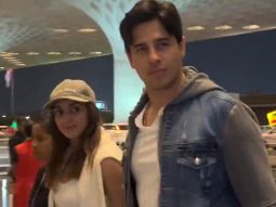 Our favourite couple! Sidharth Malhotra & Kiara Advani at the airport