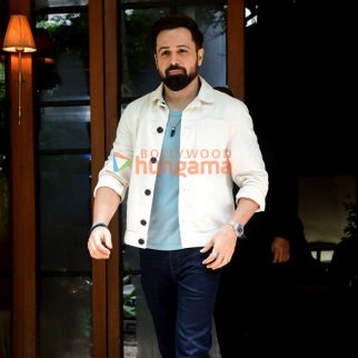 Photos: Emraan Hashmi spotted outside a cafe in Bandra