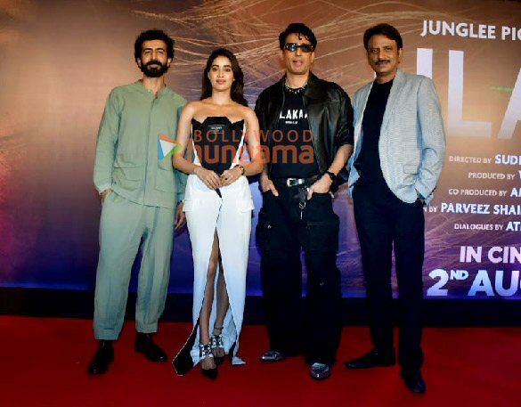 photos janhvi kapoor gulshan devaiah roshan mathew snapped at the trailer launch of their film ulajh 3