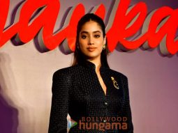 Photos: Janhvi Kapoor, Roshan Mathew, Sudhanshu Saria and others snapped at ‘Shaukan’ song launch from Ulajh
