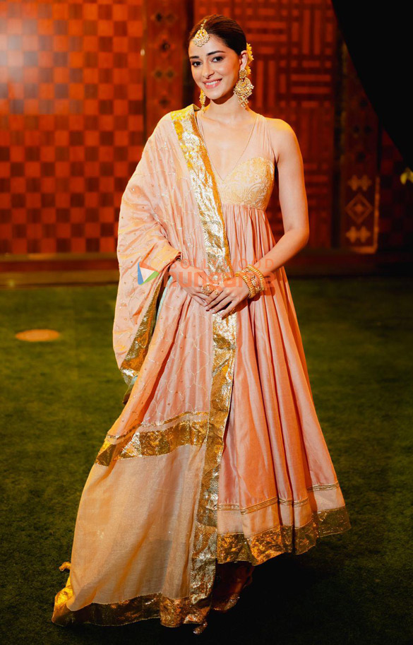 photos janhvi kapoor sara ali khan and others attend anant ambani and radhika merchants haldi ceremony 3