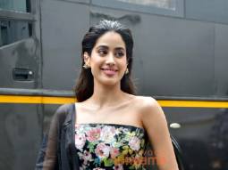 Photos: Janhvi Kapoor snapped promoting Ulajh on the sets of Bigg Boss OTT