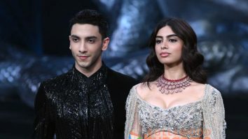 Photos: Khushi Kapoor and Vedang Raina walk the ramp for Gaurav Gupta at India Couture Week 2024