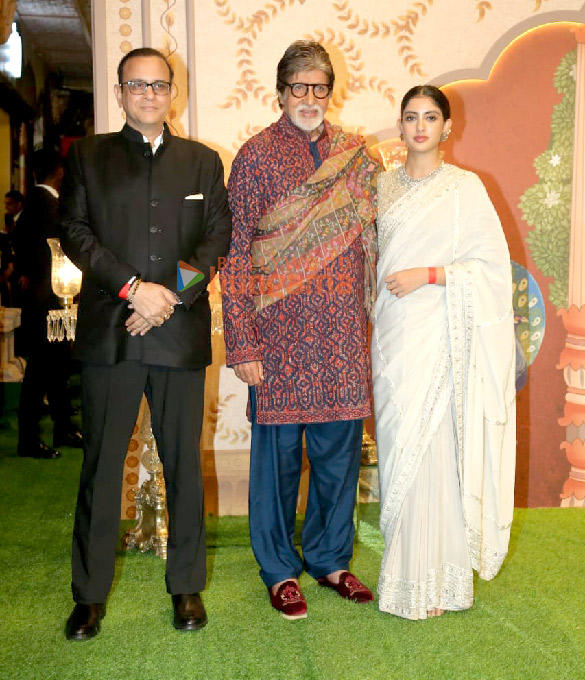 photos madhuri dixit arjun kapoor suniel shetty and others attend the shubh aashirwad ceremony at anant ambani and radhika merchant 14