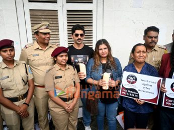 Photos: Taha Shah Badussha and Neeti Goel snapped at the launch of the WHT Now movement Photos: Taha Shah Badussha and Neeti Goel snapped at the launch of the WHT Now movement