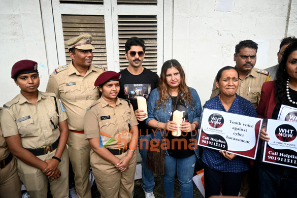 Photos: Taha Shah Badussha and Neeti Goel snapped at the launch of the WHT Now movement Photos: Taha Shah Badussha and Neeti Goel snapped at the launch of the WHT Now movement