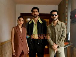 Photos: Raghav Juyal, Kritika Kamra and Dhairya Karwa promote Gyaarah Gyaarah in Mumbai