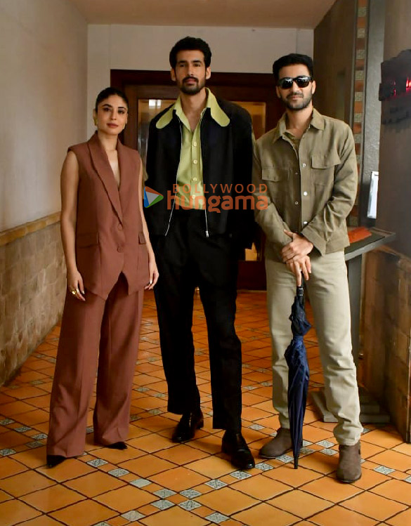 Photos: Raghav Juyal, Kritika Kamra and Dhairya Karwa promote Gyaarah Gyaarah in Mumbai
