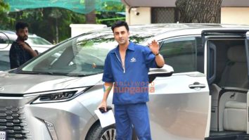 Photos: Ranbir Kapoor snapped at Sanjay Leela Bhansali’s house in Versova