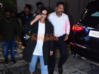 Photos: Ranveer Singh and Deepika Padukone snapped at PVR, Juhu