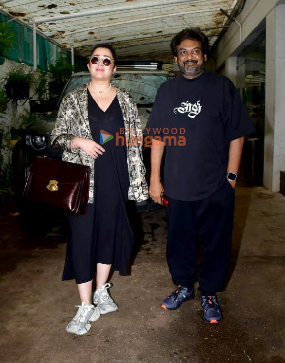 photos sanjay dutt charmme kaur and puri jagannadh snapped at sunny super sound in juhu 1