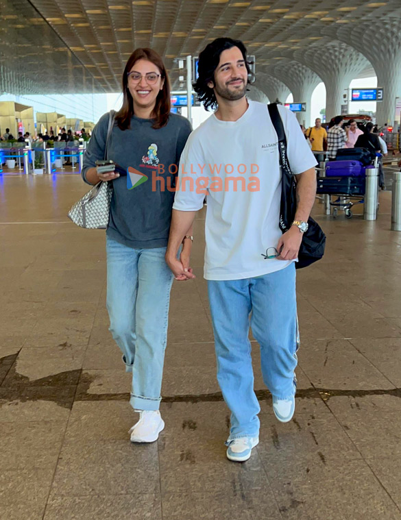 photos shehnaaz gill anushka ranjan and aditya seal snapped at the airport 4
