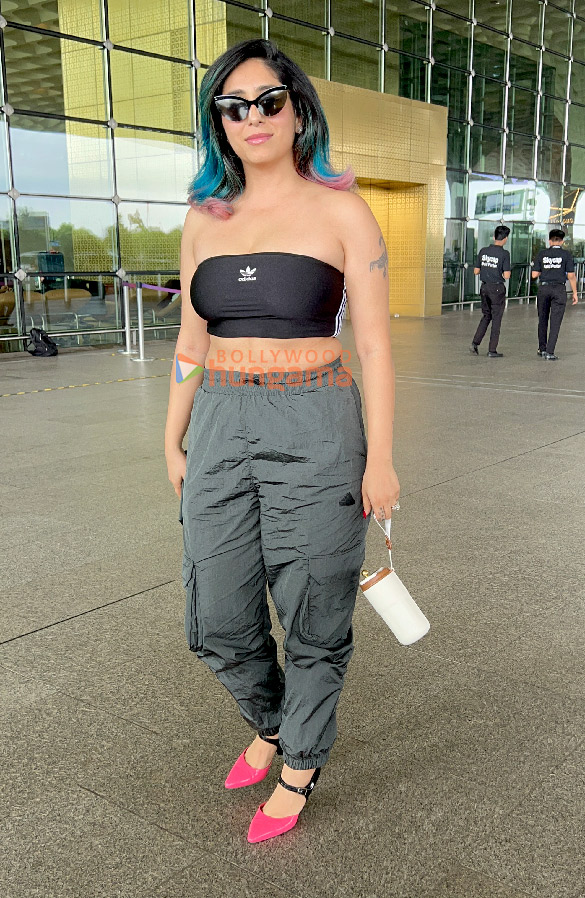 photos shruti haasan neha bhasin and divyanka tripathi snapped at the airport 5