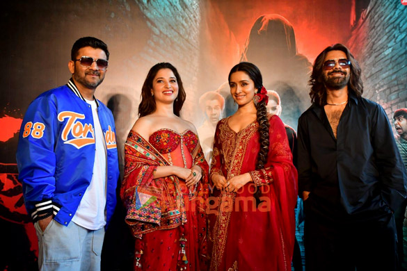 photos tamannaah bhatia shraddha kapoor and others snapped at aaj ki raat song launch from stree 2 4