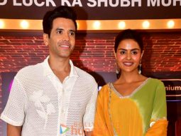 Photos: Tusshar Kapoor and Priyanka Chahar Choudhary snapped promoting Dus June Kii Raat at Hyatt Centric, Juhu