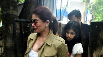 Photos: Twinkle Khanna snapped with daughter in Juhu