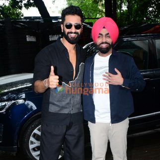 Photos: Vicky Kaushal and Ammy Virk snapped outside Mehboob Studios