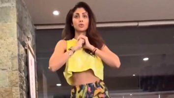 Queen of fitness! Shilpa Shetty performs yoga poses