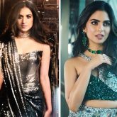 Radhika Merchant dazzles in chainmail saree with corset blouse for sangeet after party; Isha Ambani embraces opulence in sequin saree & emeralds