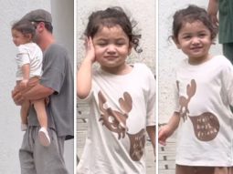 Ranbir Kapoor and daughter Raha enjoy a heartwarming morning stroll, watch