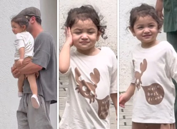 Ranbir Kapoor and daughter Raha enjoy a heartwarming morning stroll, watch