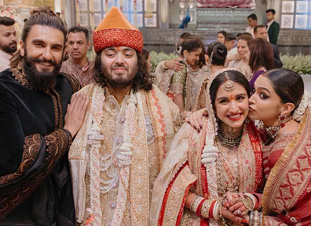 Ranveer Singh and Deepika Padukone share UNSEEN pic from Anant Ambani and Radhika Merchant’s wedding : Bollywood News