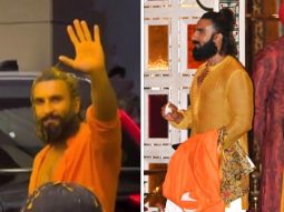 Ranveer Singh smeared in haldi, enjoys paan as he leaves Anant Ambani – Radhika Merchant’s wedding festivities, watch