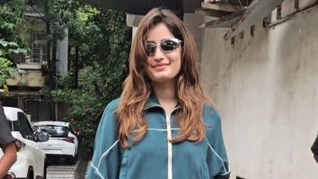 Rasha Thadani strikes a pose for paps as she gets clicked in the city