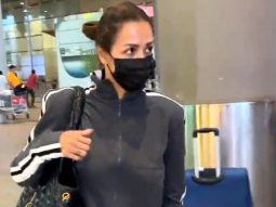 Malaika Arora is all masked up at the airport as she nails the comfy look