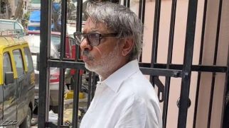 Sanjay Leela Bhansali gets clicked by paps as he attends a funeral
