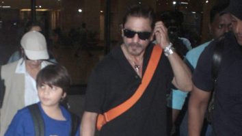 Make way for the king! Shah Rukh Khan gets clicked with son Abram at the airport