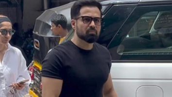 Paps capture Emraan Hashmi as he gets clicked at a funeral