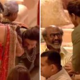 Watch Shah Rukh Khan touching Amitabh Bachchan and Jaya Bachchan's feet at Anant Ambani-Radhika Merchant wedding; greets Rajinikanth