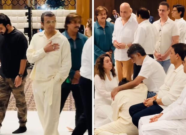 Sonu Nigam struggles to hold back tears at Tishaa Kumar’s prayer meet; Kartik Aaryan, Bobby Deol, Anil Kapoor, Rakesh Roshan, and others pay their respects - Bollywood Hungama