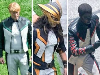 Superman LEAKED photos: Nathan Fillion suits up as Green Lantern, Edi Gathegi as Mr. Terrific and Isabela Merced takes on Hawkgirl in new on set pics from Cleveland