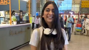 Tanya Maniktala flashes her infectious smile at the airport for paps