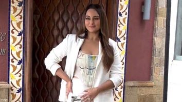 The glow is evident! Sonakshi Sinha poses for paps