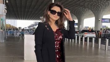 Urvashi Rautela elevates airport fashion with her glam outfit