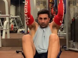 Watching Ranbir Kapoor working out is a treat to the eyes!