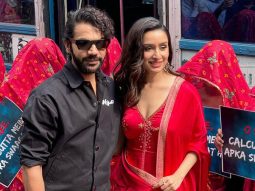 Shraddha Kapoor and Rajkummar Rao take a tram ride through Kolkata to promote Stree 2