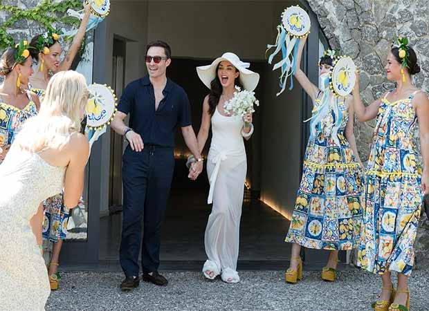 Amy Jackson and Ed Westwick host a farewell brunch post their wedding in Italy, see pics