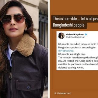 Sonam Kapoor becomes first Indian star to speaks out against Bangladesh protests, calls it ‘terrible’