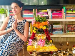 Ananya Panday flaunts her spiritual side as she shares photos from the ‘Shravan Somwar’ pooja at home